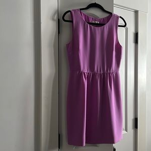 Jcrew vibrant purple shirt dress